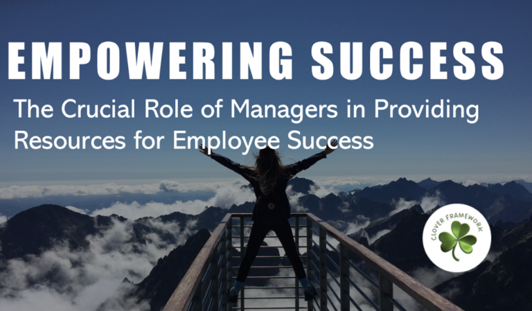 Empowering Success: The Crucial Role of Managers in Providing Resources for Employee Success